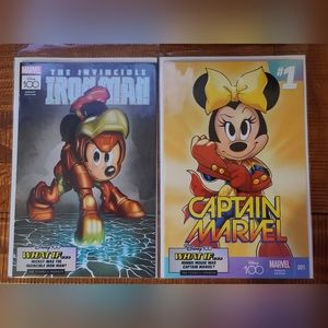 AMAZING SPIDER-MAN #27 and #29 DISNEY 100 WHAT IF...